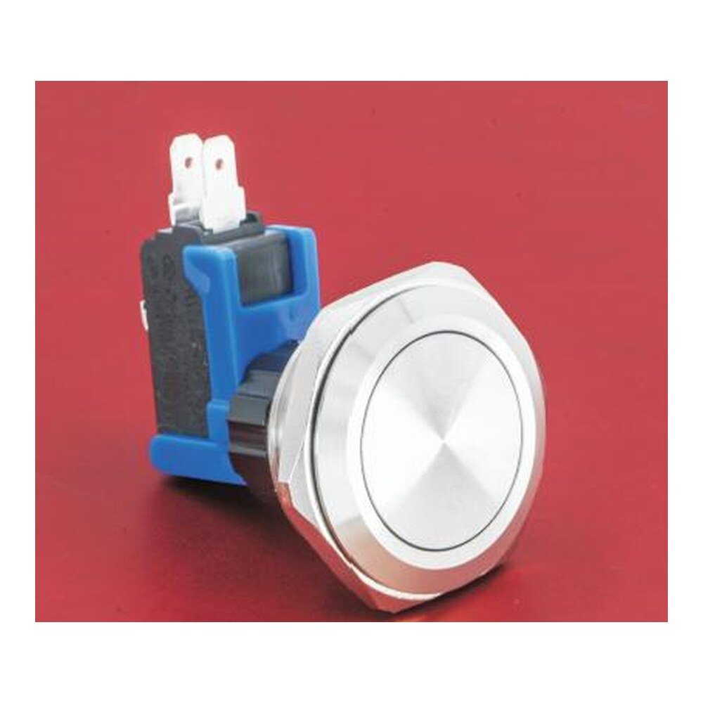 MR-LCA30-11 30 mm High-Current Anti-Vandal Push Button, 1NO1NC 15 A