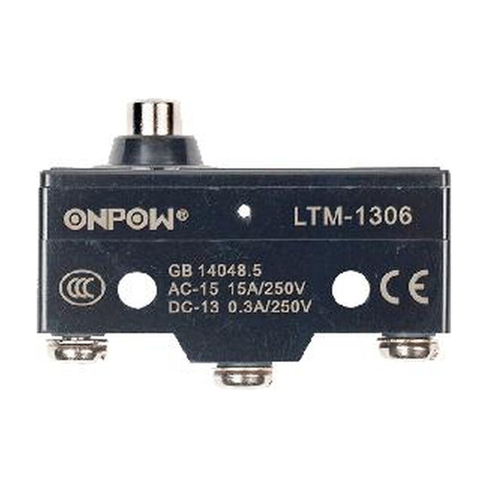 MR-LTM-1306 Limit Switch - Plunger, 15 A, IP65
