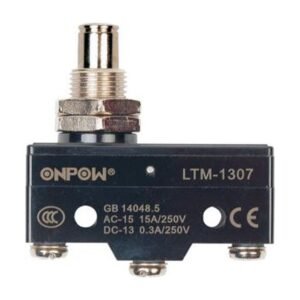 MR-LTM-1307 Limit Switch - Panel-Mount Plunger, 15 A, IP65