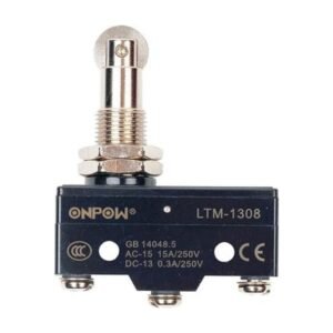 MR-LTM-1308 Limit Switch - Panel-Mount Roller Plunger, 15 A, IP65