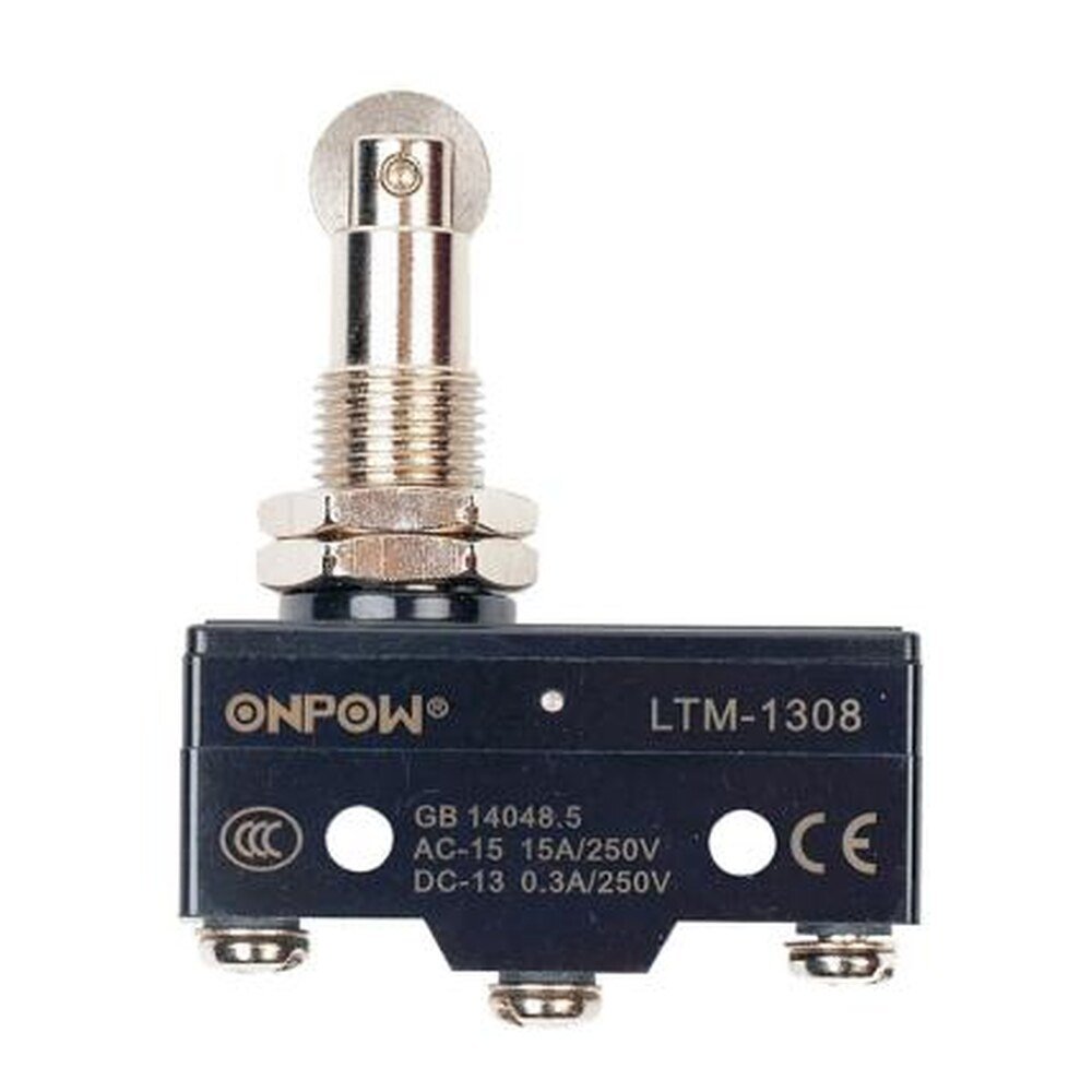 MR-LTM-1308 Limit Switch - Panel-Mount Roller Plunger, 15 A, IP65