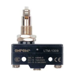 MR-LTM-1309 Limit Switch - Panel-Mount Cross Roller Plunger, 15 A, IP65