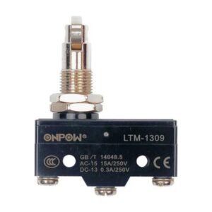 MR-LTM-1309 Limit Switch - Panel-Mount Cross Roller Plunger, 15 A, IP65