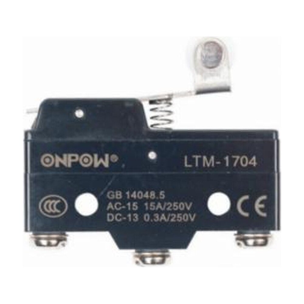 MR-LTM-1704 Limit Switch - Short Roller Lever, 15 A, IP65