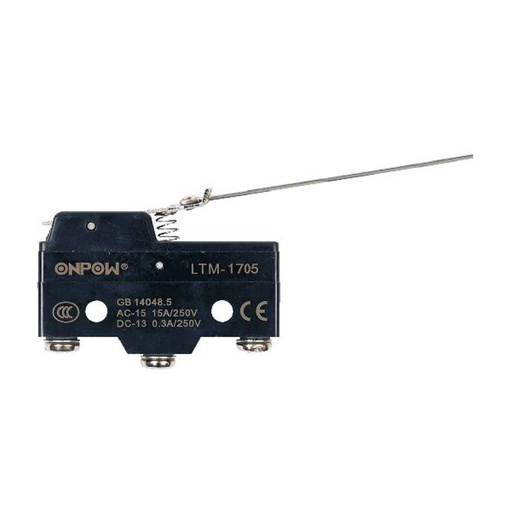 MR-LTM-1705 Limit Switch - Long Lever, 15 A, IP65