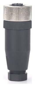 IP67/IP68 Waterproof M12 3 4 5 6 8 12 17Pin Female Straight Assembly Connector MR-M12-FW-04