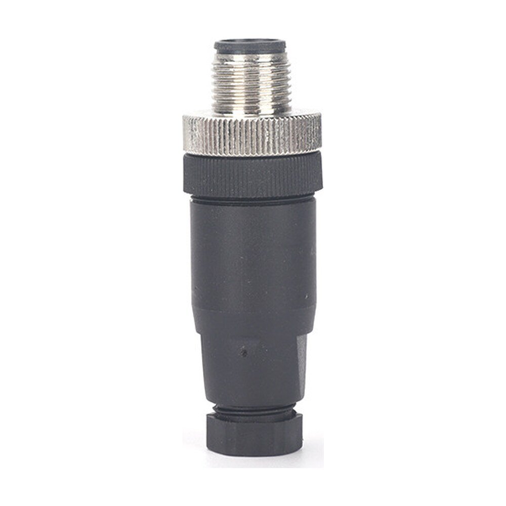 M12 3 4 5 6 8 12 17Pin Male Straight Field Wireable Electrical Waterproof Connectors MR-M12-FW-05