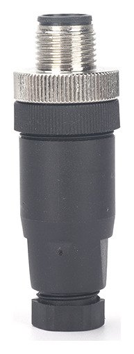 M12 3 4 5 6 8 12 17Pin Male Straight Field Wireable Electrical Waterproof Connectors MR-M12-FW-05