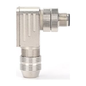MR-M12-FW-06 - M12 3pin 4pin 5pin 8pin12pin Male Assembly Right Angled Shielded Waterproof Connector