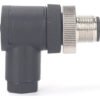 M12 Screw Threaded Right Angle Male Plug Assembly IP67 Waterproof Connector For Automation Equipment MR-M12-FW-07