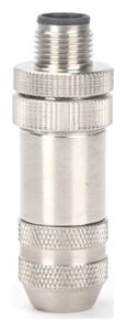 M12 Assembly Metal Male Plug IP67 Waterproof A B D Code 3 4 5 8 12 Cores Shielded Industrial Connector MR-M12-FW-08