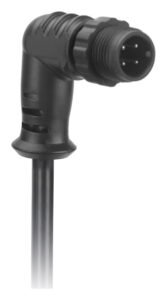 M12 Male Overmold 3-17Pin Elbow Plastic NEMA2000 IP67 Waterproof Connector With Extension Cable MR-M12-GN-01