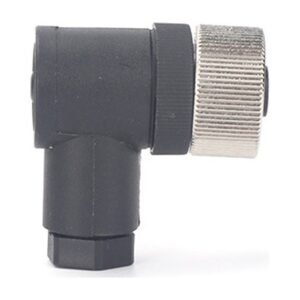 MR-M12-GN-02 - M12 Female 3 4 5 8 12Pin Electrical A B D Code Right Angle Plug Circular Connector