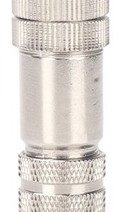 M12 3 4 5pin Waterproof Metal Female Plug Assembly Screw Threaded Sensor Connectors MR-M12-GN-03