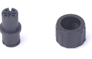 M12 Female Molded Cable Straight IP67 Protection Plastic NEMA2000 Waterproof Circular Connector MR-M12-OC-01-RL