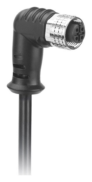 M12 Female Plug Overmould Cable 3-17Pin Shielded Elbow Waterproof Circular Connector MR-M12-OC-03-RL