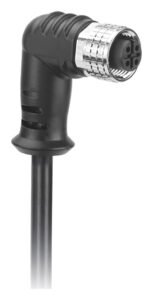 M12 Female Overmold Cable 90 Degree IP68/IP67 Waterproof Protection Circular Connector MR-M12-OC-04-RL