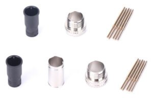 M12 Male Molded PVC/PUR Cable Straight IP68/IP67 Automatic Waterproof Connector MR-M12-OC-06-RL