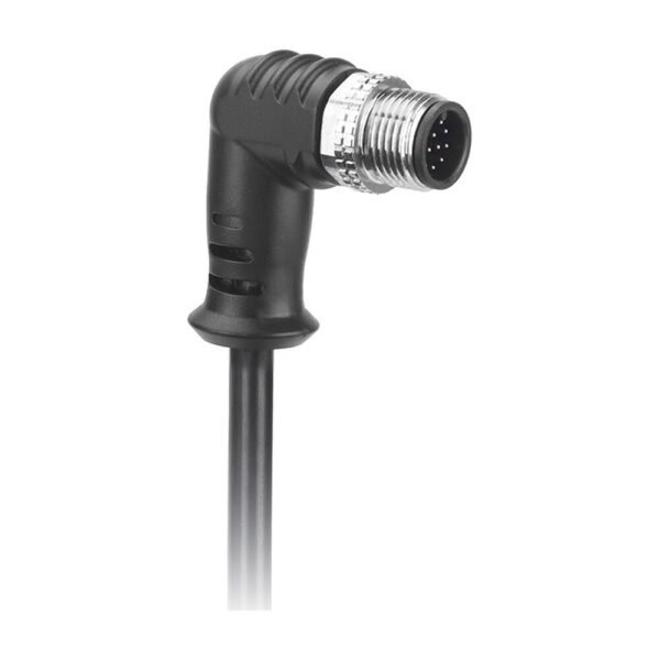 M12 Male Molded Cable Industrial Right Angle IP68 Waterproof Sensor Connector MR-M12-OC-08