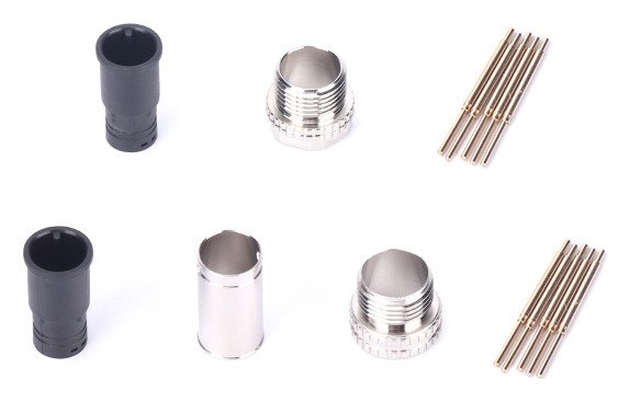 M12 Male Molded Cable Industrial Right Angle IP68 Waterproof Sensor Connector MR-M12-OC-08