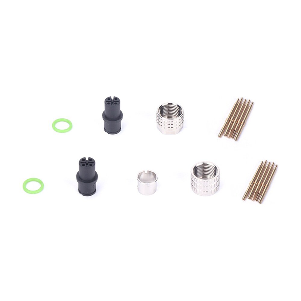 M12 Female Molded Cable Straight IP68/IP67 Protection Circular Connector MR-M12-OC-09-RL