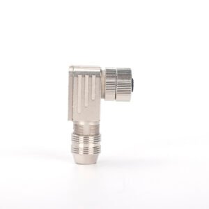 M12 Metal Assembly Female Elbow IP68 Aviation Cable Shielded Waterproof Circular Connector MR-M12-OC-13