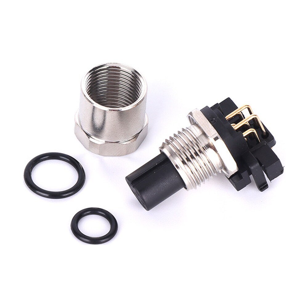 M12 Female Panel Mount 90 Degree PCB Electrical Waterproof Connector MR-M12-PM-04