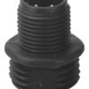 M12 Male Panel Mount Rear Fastened Plastic Waterproof Electrical Connector MR-M12-PM-08