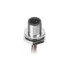 M12 Male Panel Mount Rear Fastened Waterproof Electrical Connector With Wires MR-M12-PM-09