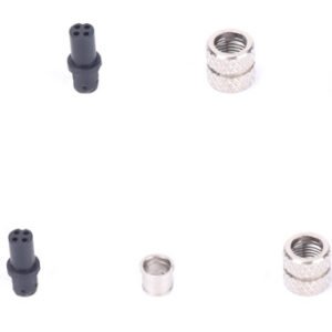 M5 Cable Female Overmolded Waterproof Electronic Connector Straight Shielded MR-M5-OC-02