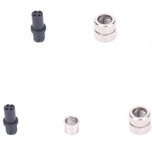 M5 Cable Female Overmolded Waterproof Electronic Connector Straight MR-M5-OC-03