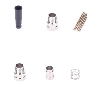 M5 Cable Male Overmolded Waterproof Electronic Connector Straight Shielding MR-M5-OC-05