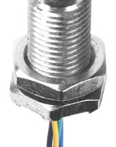 M5 Male Panel Mount Front Fastened Waterproof Plug With Wires MR-M5-PM-09
