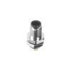 M5 Male Panel Mount Rear Fastened Solder Type Waterproof Plug MR-M5-PM-10