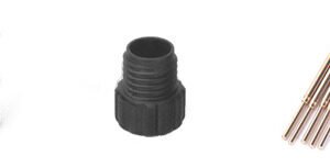 M8 Cable Male Molded Waterproof Electrical Connector Straight Plastic Screw MR-M8-OC-03-RL