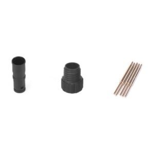 MR-M8-OC-03-RL - M8 Cable Male Molded Waterproof Electrical Connector Straight Plastic Screw