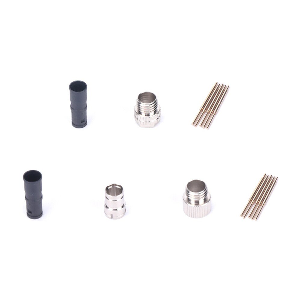 M8 Cable Male Molded Waterproof Electrical Connector Straight MR-M8-OC-04-RL