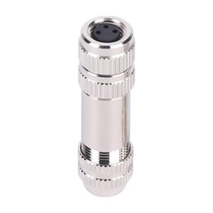 MR-M8-OC-05 - M8 3 4Pin A Coded Female Cable Assembly Type Screw Joint Waterproof Connector Metal Shieled