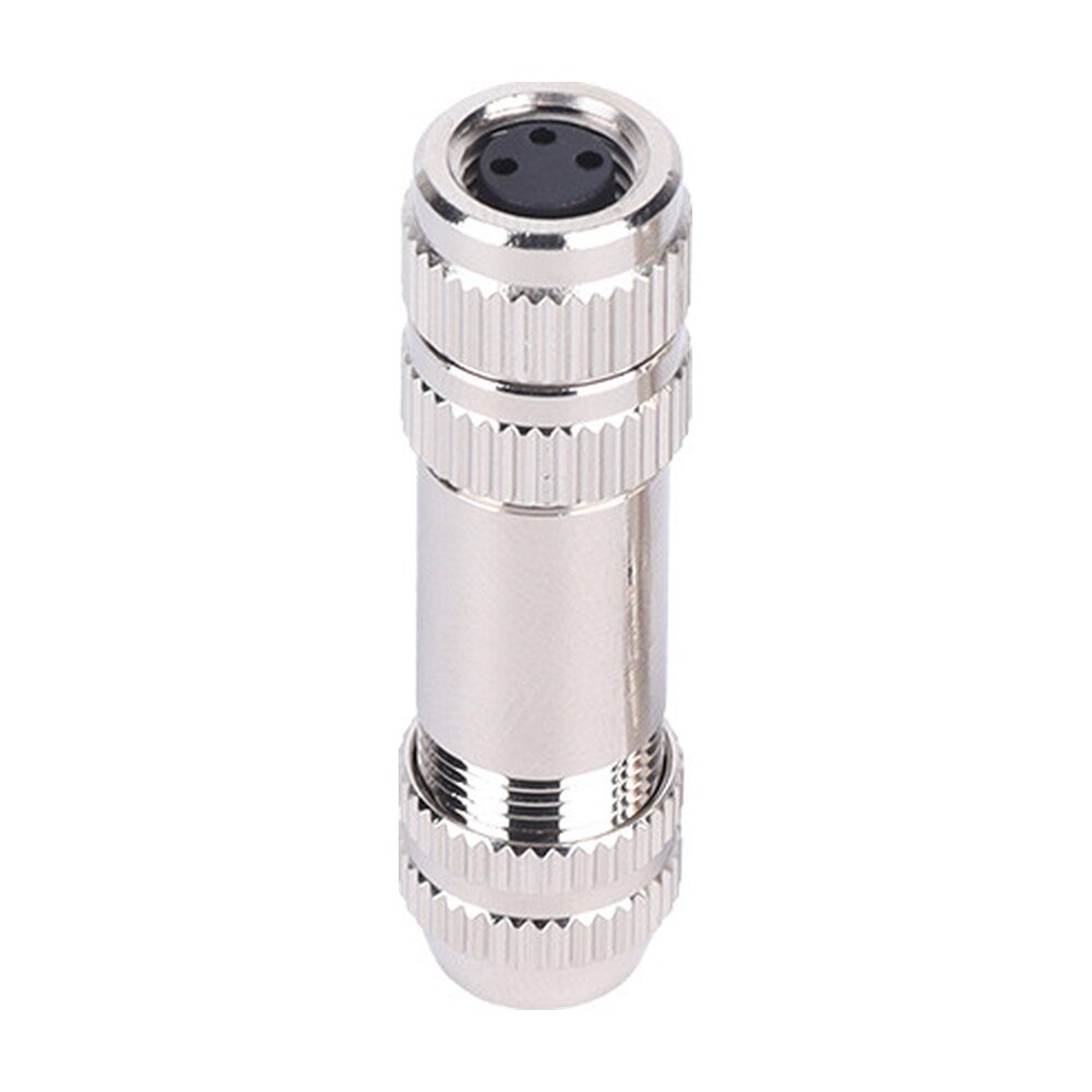 M8 3 4Pin A Coded Female Cable Assembly Type Screw Joint Waterproof Connector Metal Shieled MR-M8-OC-05
