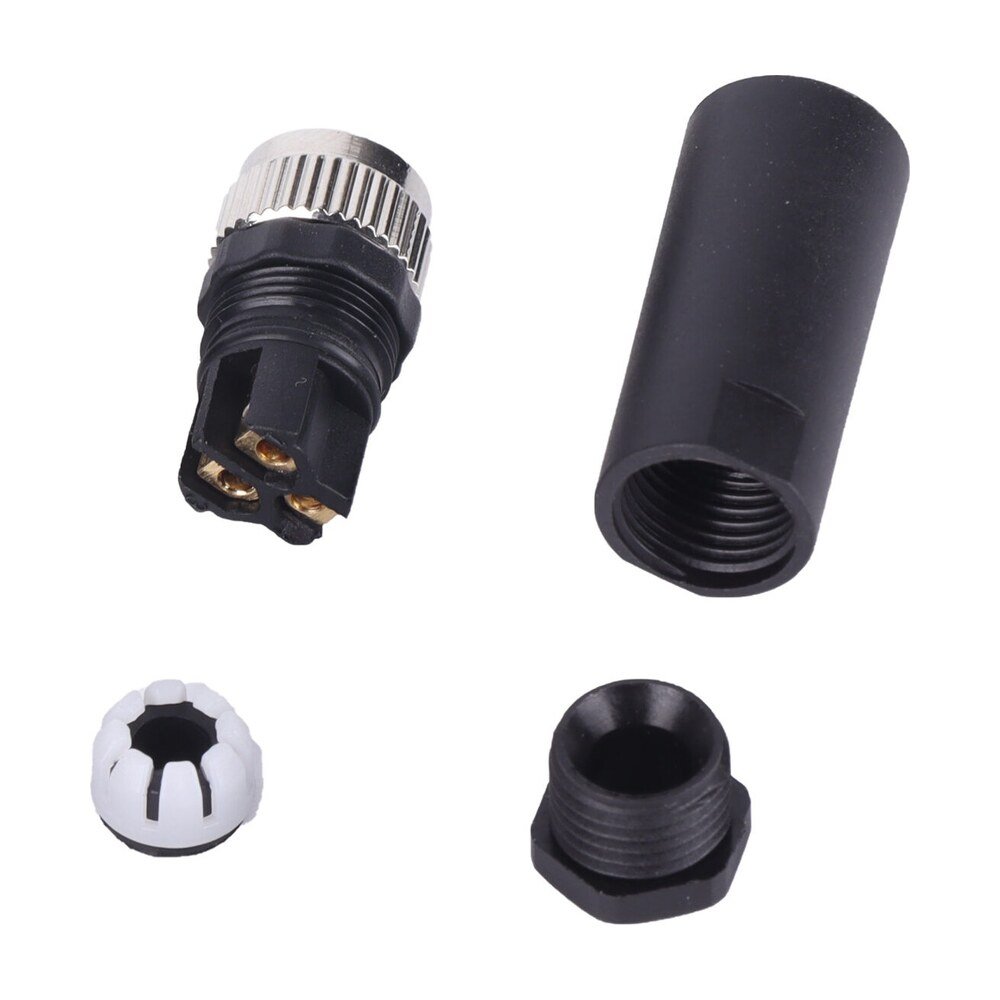 M8 3 4Pin A Coded Female Cable Assembly Type Screw Joint Waterproof Connector MR-M8-OC-06