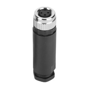 MR-M8-OC-06 - M8 3 4Pin A Coded Female Cable Assembly Type Screw Joint Waterproof Connector