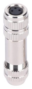 M8 Female Cable Assembly Solder Type Field Wireable Waterproof Connector Metal Shielding MR-M8-OC-08