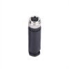 M8 Female Cable Assembly Solder Type Field Wireable Waterproof Connector MR-M8-OC-09