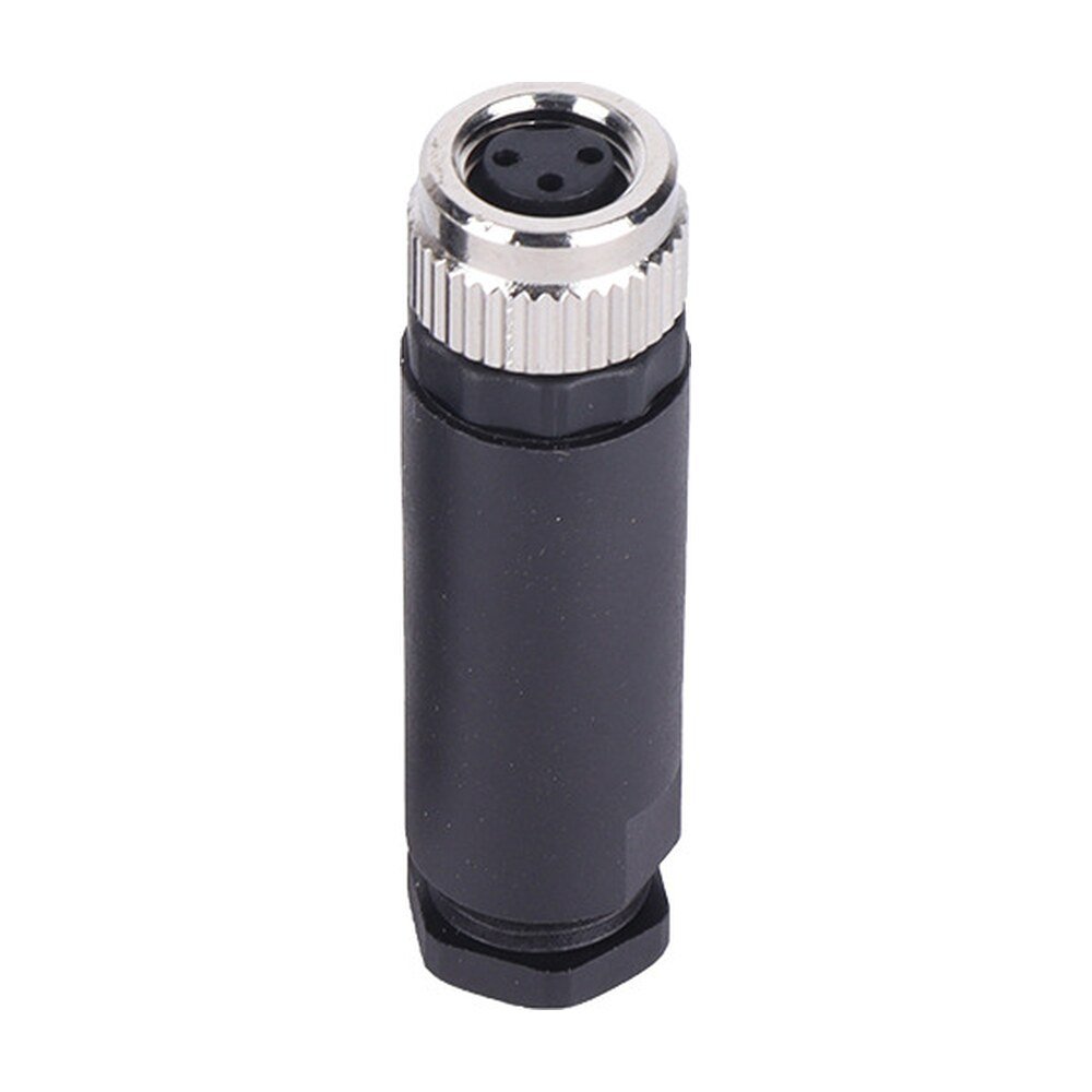 M8 Female Cable Assembly Solder Type Field Wireable Waterproof Connector MR-M8-OC-09