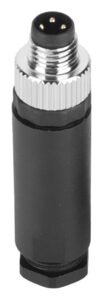 M8 3 4Pin A Coded Male Cable Assembly Type Screw Joint Waterproof Connector MR-M8-OC-12