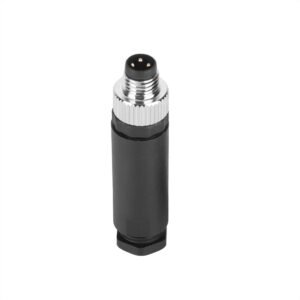 M8 3 4Pin A Coded Male Cable Assembly Type Screw Joint Waterproof Connector MR-M8-OC-12