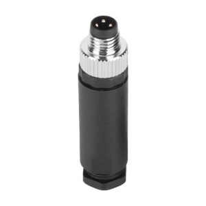 M8 3 4Pin A Coded Male Cable Assembly Type Screw Joint Waterproof Connector MR-M8-OC-12