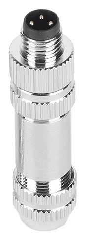 M8 Male Cable Assembly Solder Type Field Wireable Waterproof Connector Metal Shielding MR-M8-OC-14