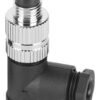 M8 Male Cable Assembly Solder Type Field Wireable Right Angle Waterproof Connector MR-M8-OC-16