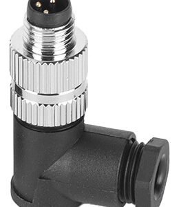 M8 Male Cable Assembly Solder Type Field Wireable Right Angle Waterproof Connector MR-M8-OC-16
